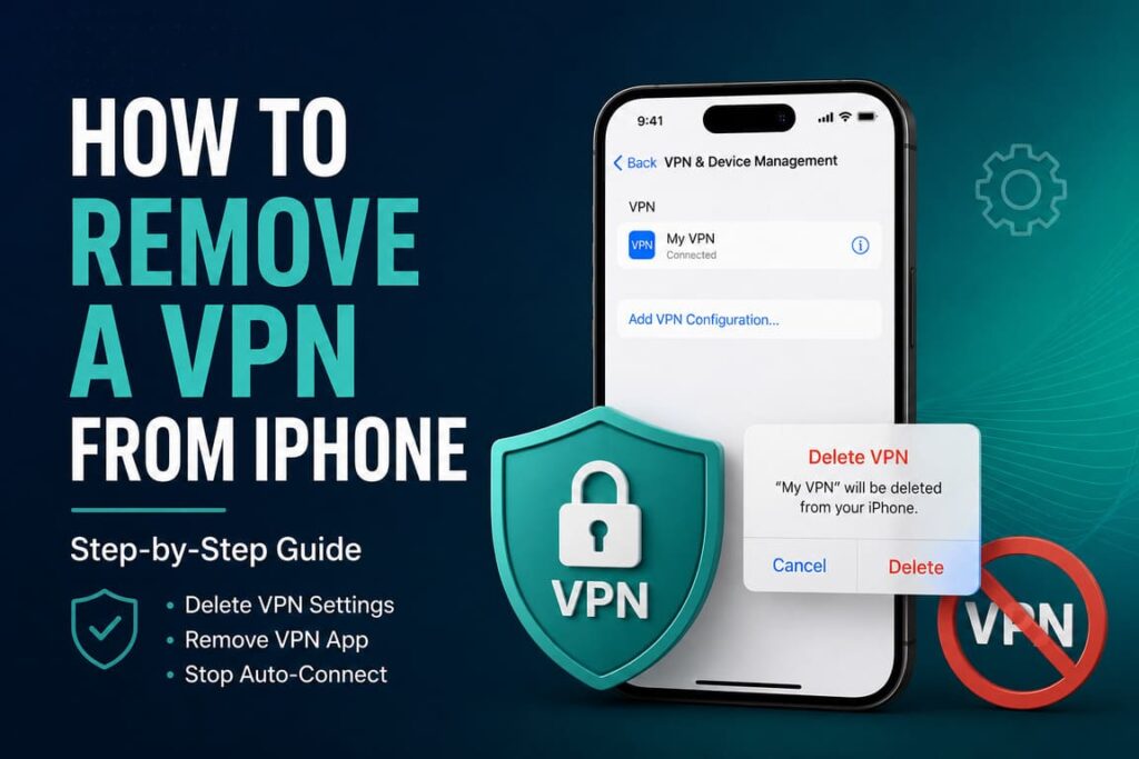 How to Remove VPN From iPhone