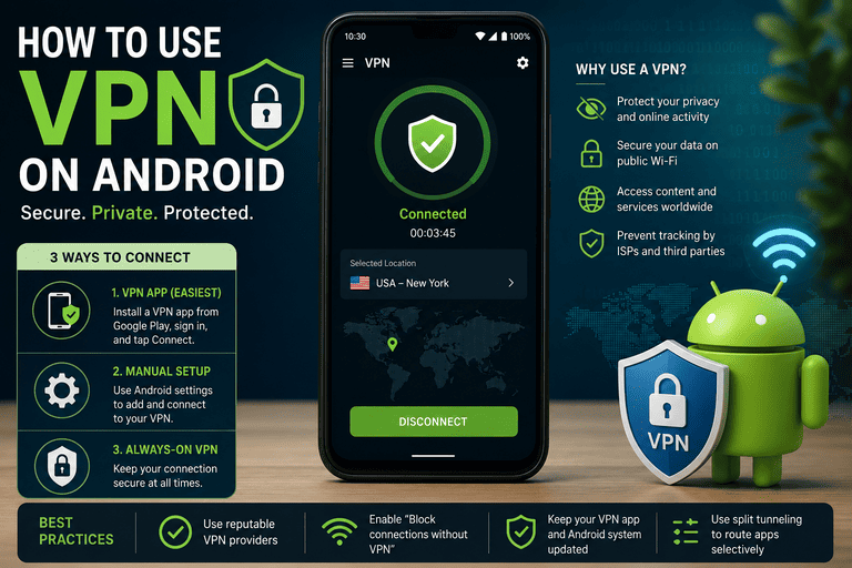 How to VPN on Android