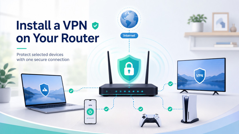 Install a VPN on a Router